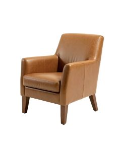 Woodhollow Leather Upholstered Dining Chair (synthetic illustration; no displayed measurements)