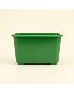 Pine Branch Empty Raised Planter - Green (synthetic illustration; no displayed measurements)