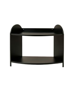 Reed Edge Desktop Shelving Unit - Black (synthetic illustration; no displayed measurements)