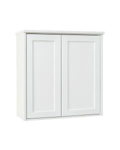 Dune Canyon Wall-Mounted Laundry Cabinet - White (synthetic illustration; no displayed measurements)