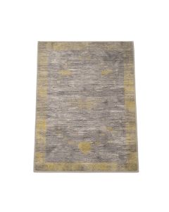 Costa Mesa Power Loom Gray/Yellow Rug (synthetic illustration; no displayed measurements)