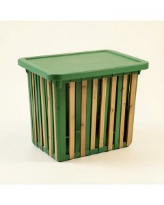 Dune Arc Laundry Hamper (synthetic illustration; no displayed measurements)