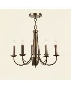 Kujo 6 - Light Candle Style Drum Chandelier (synthetic illustration; no displayed measurements)