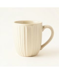 Ridge Bluff Ceramic Mug - Ivory (synthetic illustration; no displayed measurements)