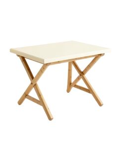 Brook Brook Patio Table - Cream (synthetic illustration; no displayed measurements)