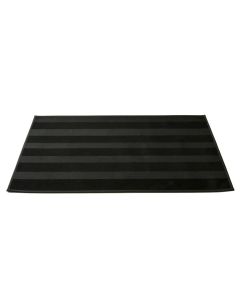 Dawn Bend Rectangular Outdoor Rug - Black