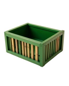 Cove Field Empty Furniture-Style Litter Enclosure - Green