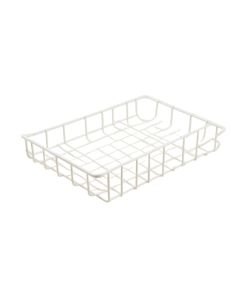 Juniper Crest Empty Under-Desk Cable Tray - White