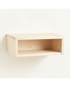 Briar Bridge Wall-Mounted Shelf - Ivory (synthetic illustration; no displayed measurements)