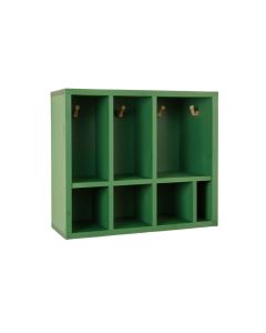 Fern Edge Wall-Mounted Entryway Organizer Shelf - Green (synthetic illustration; no displayed measurements)