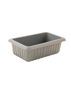 Dawn Crossing Empty Railing Planter With Integral Brackets - Gray