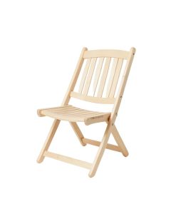 Linden Crossing Folding Outdoor Chair - Ivory