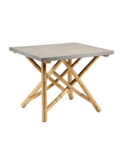 Pine Arc Patio Table - Gray