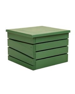 Slate Bend Closed Outdoor Storage Box - Green