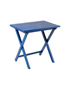 Reed Brook Compact Balcony Table - Blue (synthetic illustration; no displayed measurements)