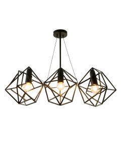 Lancashire 3-Light Led Unique / Statement Geometric Chandelier
