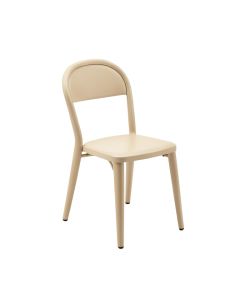 Elm Bridge Dining Chair - Beige (synthetic illustration; no displayed measurements)
