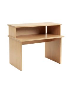 Amon Floating Desk With Hutch