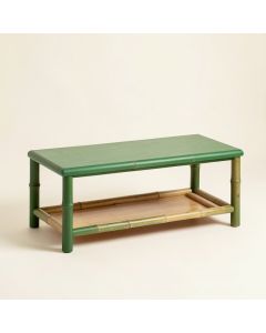 Rowan Bluff Indoor Bench - Green (synthetic illustration; no displayed measurements)