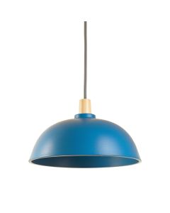 Aspen Canyon Pendant Light Suspended From One Plain Cable - Blue (synthetic illustration; no displayed measurements)