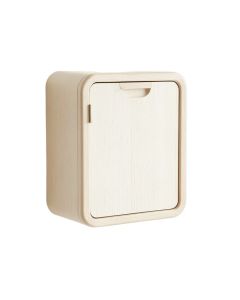 Bay Dale Wall-Mounted Laundry Cabinet - Ivory
