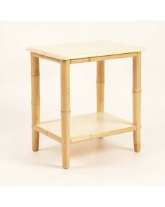 Oak Crossing Side Table - Cream (synthetic illustration; no displayed measurements)