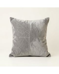 Reed Bluff Filled Accent Pillow - Gray (synthetic illustration; no displayed measurements)