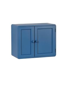 Oak Bridge Wall-Mounted Entry Cabinet - Blue (synthetic illustration; no displayed measurements)