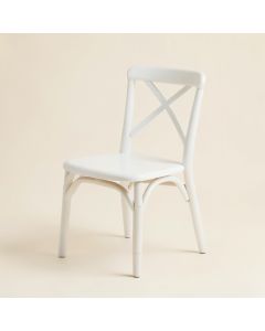 Dune Bend Dining Chair - White (synthetic illustration; no displayed measurements)