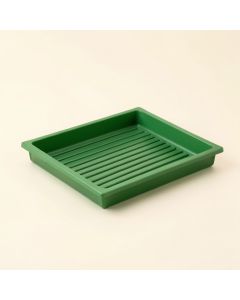Bay Edge Empty Under-Desk Cable Tray - Green (synthetic illustration; no displayed measurements)