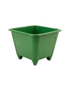 Ridge Bend Empty Raised Planter - Green (synthetic illustration; no displayed measurements)
