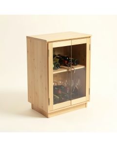 Oyama Bar Cabinet (synthetic illustration; no displayed measurements)