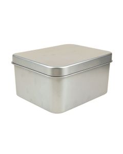 Roll -Top Lid Steel Bread Box (synthetic illustration; no displayed measurements)