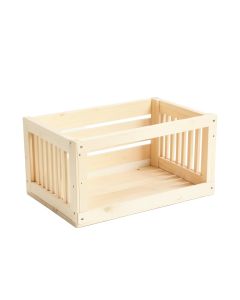 Flint Dale Empty Furniture-Style Pet Crate - Ivory (synthetic illustration; no displayed measurements)