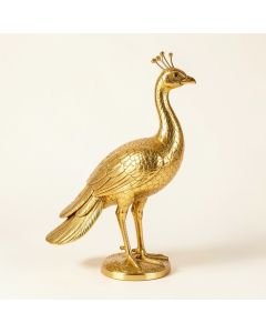 Linkwood `` Gatsby '' Gilded Peacock Statue (synthetic illustration; no displayed measurements)