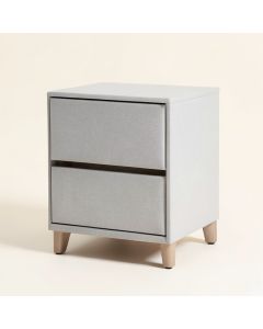 Huseman 2 - Drawer Nightstand In Light Gray (synthetic illustration; no displayed measurements)