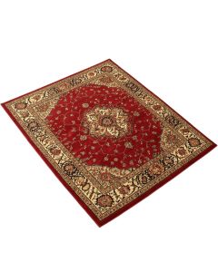 Fitzpatrick Oriental Red/Multi Area Rug (synthetic illustration; no displayed measurements)