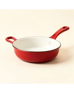 Ayesha Curry Collection Cast Iron Skillet With Pour Spout (synthetic illustration; no displayed measurements)