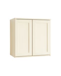 Spruce Crossing Wall-Mounted Laundry Cabinet - Cream