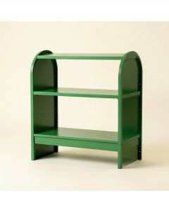 Wren Edge Desktop Shelving Unit - Green (synthetic illustration; no displayed measurements)