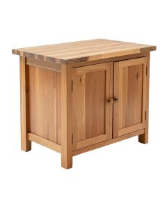 Carol Kitchen Island With Butcher Block Top