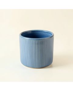 Oak Canyon Empty Candle Holder - Blue (synthetic illustration; no displayed measurements)