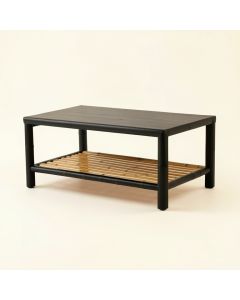 Rowan Edge Coffee Table - Black (synthetic illustration; no displayed measurements)