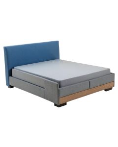 Calloway Upholstered Low Profile Storage Platform Bed (synthetic illustration; no displayed measurements)