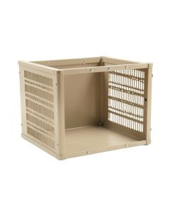 Field Bluff Empty Furniture-Style Pet Crate - Beige