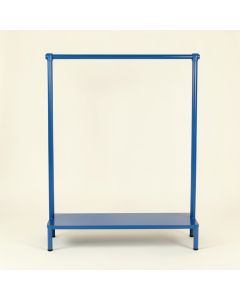 Fern Bend Empty Garment Rack - Blue (synthetic illustration; no displayed measurements)