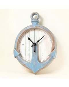North Andover Oversized Distressed Nautical Anchor 15 '' Wall Clock (synthetic illustration; no displayed measurements)