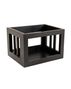 Laurel Branch Empty Furniture-Style Pet Crate - Black