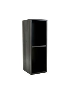 Laurel Crossing Narrow Cubby Tower - Black (synthetic illustration; no displayed measurements)