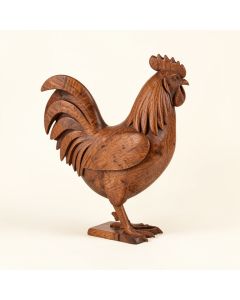 Rooster Wooden Wall Décor (synthetic illustration; no displayed measurements)